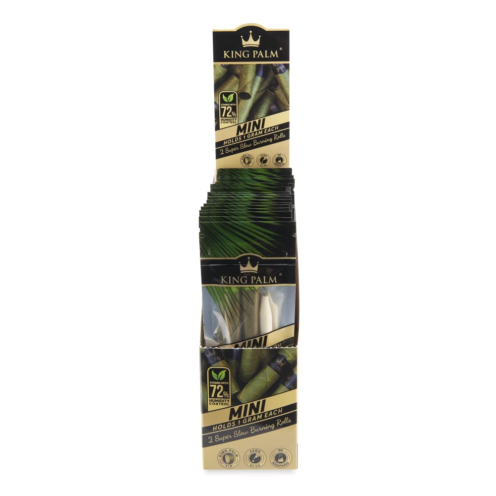 King Palm Mini Pre-Rolled Cones — 20 Packs - Image 1