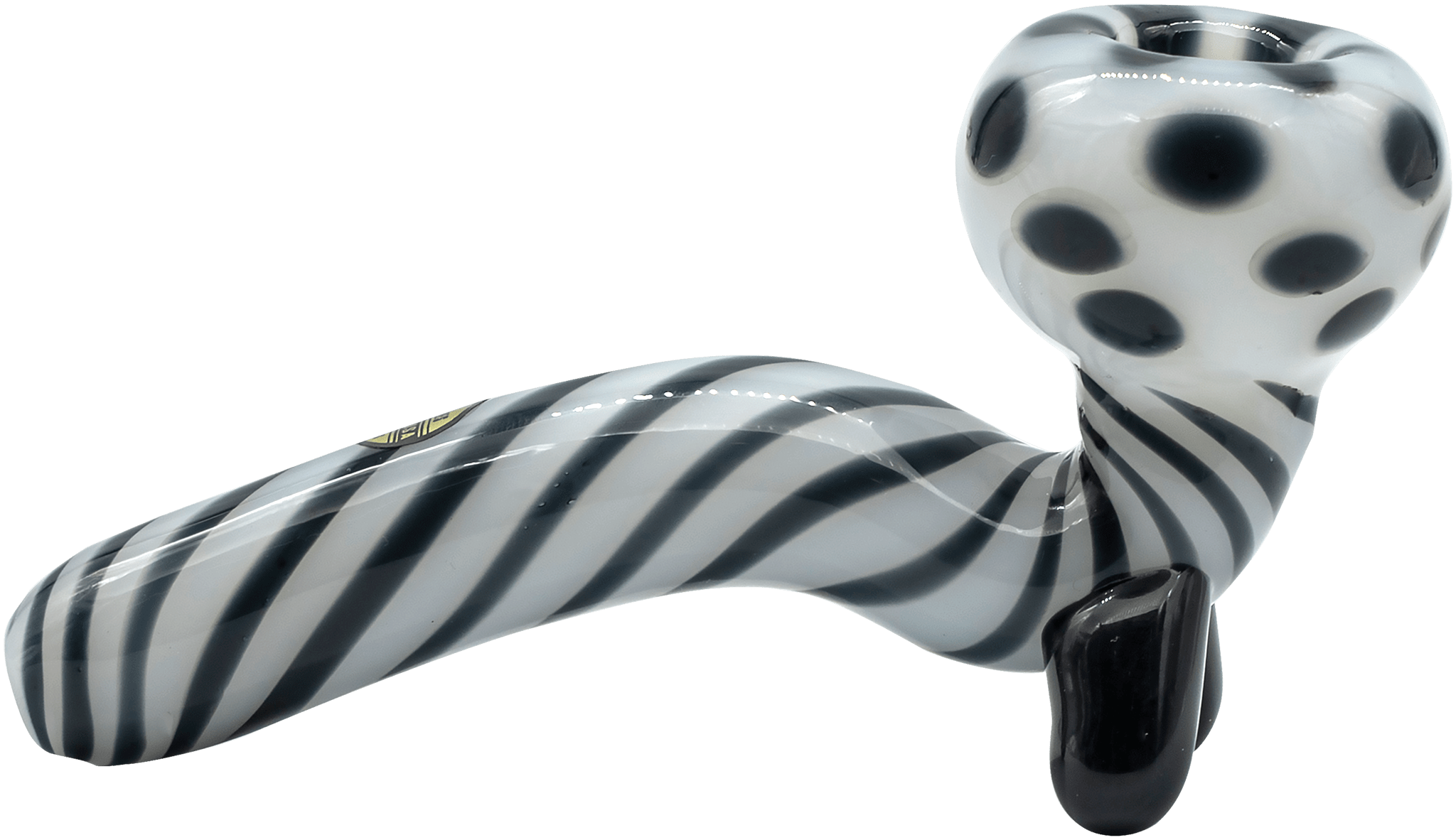 LA Pipes "Ivory Locks" Sherlock Pipe - Image 1