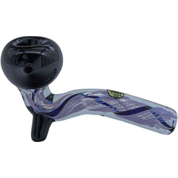 LA Pipes "Galactic Storm" Slime & Dichro Sherlock Pipe