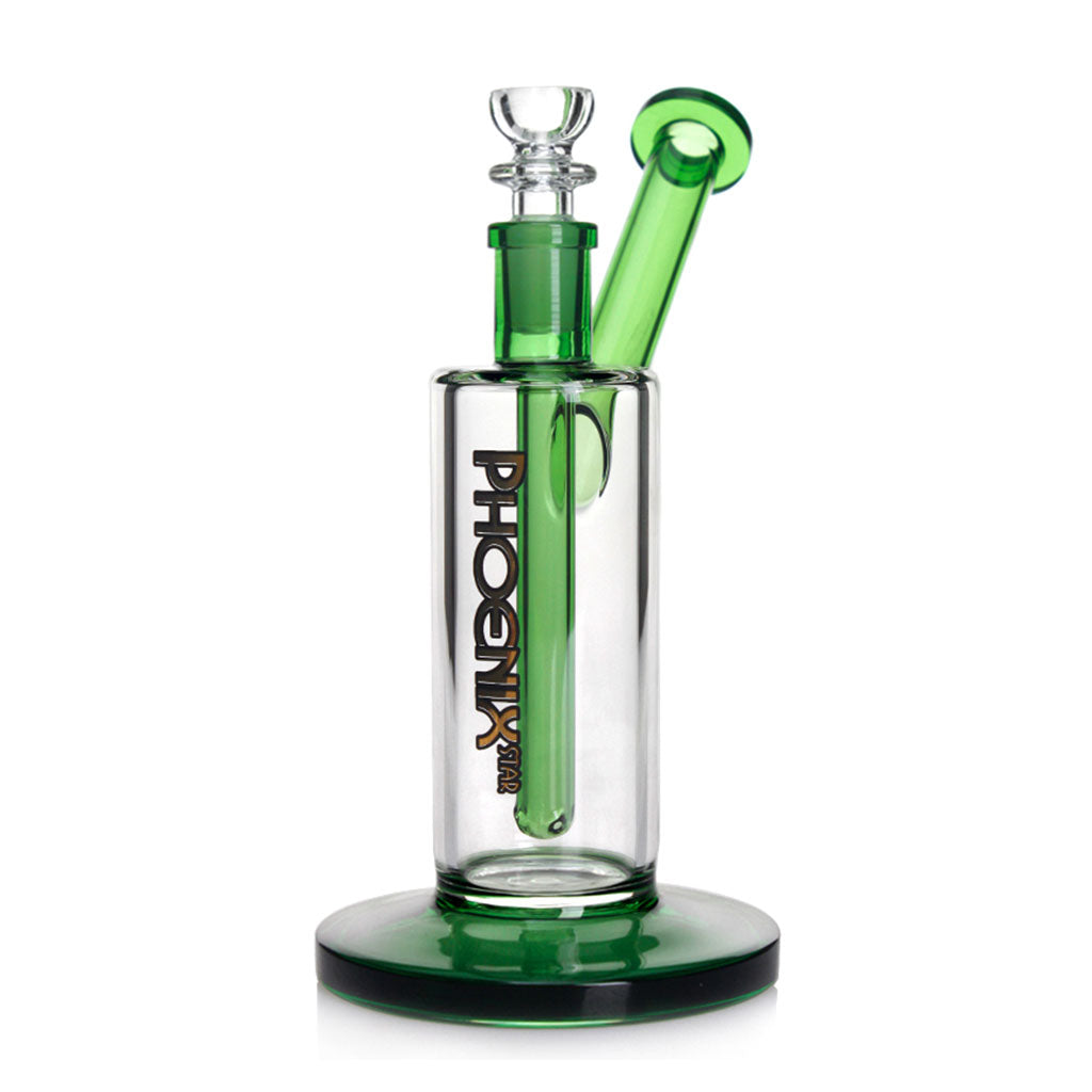 Phoenix Star 7" Glass Bubbler Dab Rig - Image 1